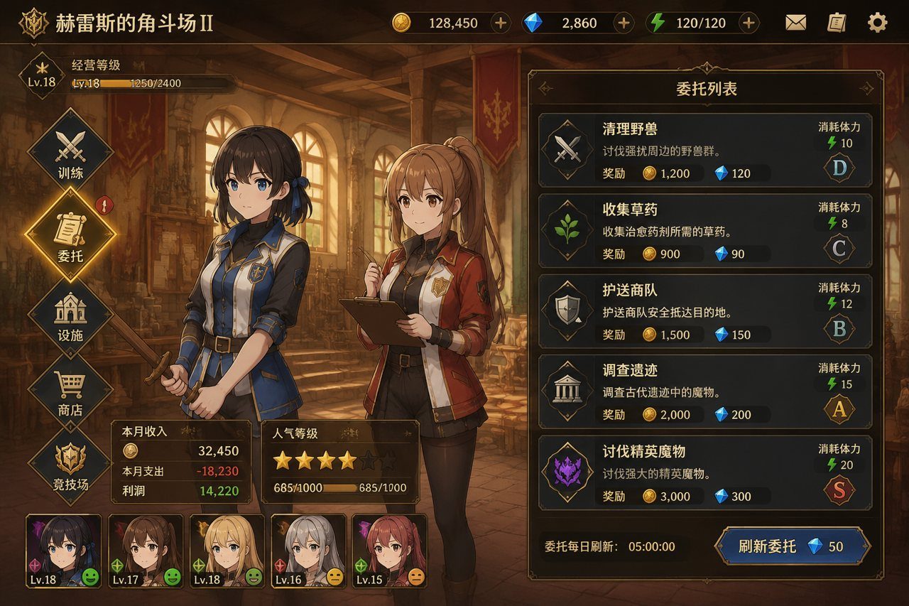 赫雷斯的角斗场Ⅱ 任务推进 详情图 8